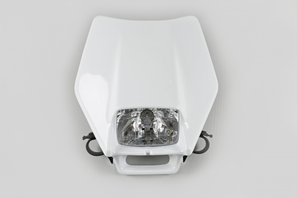 Portafaro bianco per Ktm SX 250 - SX-F 350 - EXC-F 400 - EXC-F 500 - EXC-F 450 - SX-F 450 - SX 450 - EXC-F 350 - EXC 300 - S...